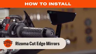 How to Install Rizoma Cut Edge Bar End Mirrors on a Motorcycle