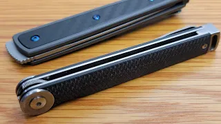 2 NEW INTERESTING KNIVES : SUPER SLEEK