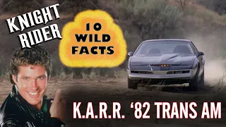 10 Wild Facts About K.I.T.T.'s Evil Twin K.A.R.R. - '82 Trans Am - Knight Rider