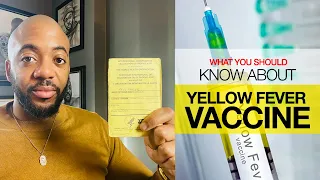 YELLOW FEVER VACCINATION CARD | YELLOW FEVER VACCINE BEFORE TRAVELLING TO AFRICA | VACCINE PASSPORT