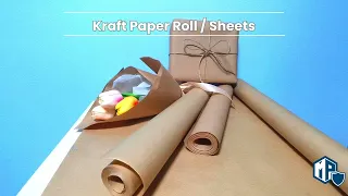 Introduce Kraft Paper Roll | Kraft Paper Sheet