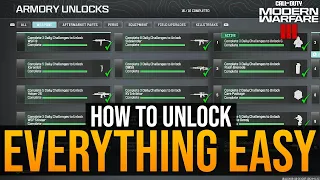 COD MW3: How To Unlock EVERYTHING FAST & EASY - ARMORY GLITCH - Weapons, Perks, Equipment & More