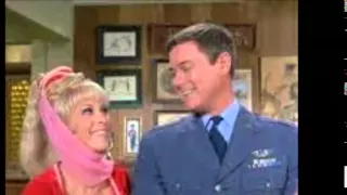 Larry Hagman and Barbara Eden