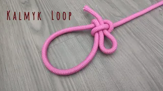 How to Tie a Kalmyk Loop Knot