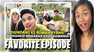 FIKI NAKI - Diundang Kerumah Ryanaa Dimasakin Makanan Romaniaaa ‼️ - Ome.TV RealLife! | Reaction