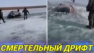 Смертельный дрифт: Водитель минивэна погиб, провалившись под лёд Ангары в Нукутском районе