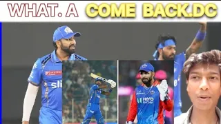 DC vs MI : 4 Wins in last 5 Matches ! What a Comeback  by Delhi Capitals #DC vs MI#cricket