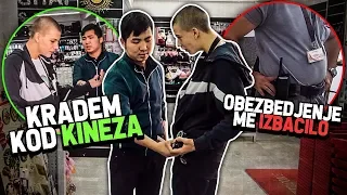 KRADEM KOD KINEZA, OBEZBEDJENJE ME PREBILO ! *nije clickbait*