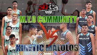 M.Y.O vs. KINETIC MALOLOS (Round 1 - Highlights) || TEEN-ACITY 3x3 TOURNAMENT || EP. 3