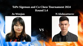 Ju Wenjun vs N Abdusattorov | Round 5.4 | TePe Sigeman and Co Chess Tournament 2024