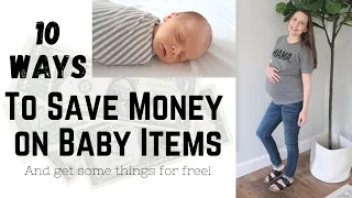 TIPS TO SAVE MONEY ON BABY ITEMS | BABY ON A BUDGET