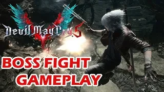 Devil May Cry 5 - New Gameplay Dante Boss Fight Cavaleire Angelo TGS 2018 PS4/Xbox One