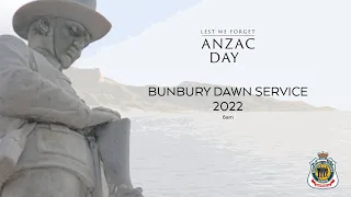 ANZAC Day 2022 Dawn Service - Bunbury, Western Australia