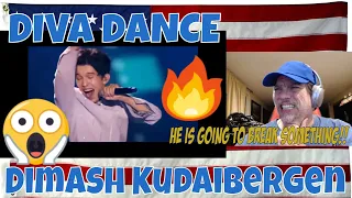 DIVA DANCE - Dimash Kudaibergen ( The world best singer ) REACTION