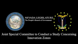 8/12/2021 - Joint Special Committee to Conduct a Study Concerning Innovation Zones