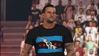 WWE 2K24 CM Punk vs. Drew McIntyre Raw