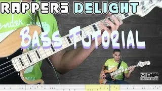 Rapper's Delight - Bass Tutorial with tabs