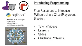 Learn CircuitPython on the Adafruit Circuit Playground Bluefruit