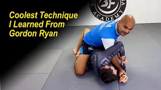 The Coolest Jiu Jitsu Technique I Learned From Gordon Ryan