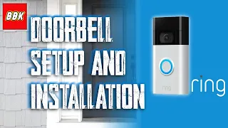 Ring Video Doorbell Set up and Installation - Wifi and Battery Powered