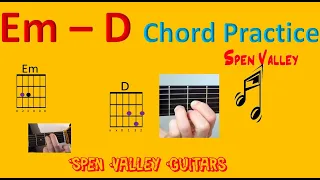 Spen Valley High School - Em to D Guitar Practice - Music by Chris Hanks