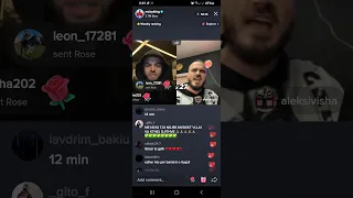 Noizy live me Aleks vishen #aleksvisha #noizy  #otr #tiktok #shqip