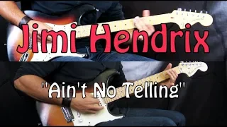 Jimi Hendrix - "Ain't No Telling" How to Play - Rock Guitar Lesson (w/Tabs)