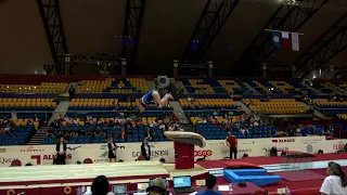 NYGAARD Thea Mille (NOR) - 2018 Artistic Worlds, Doha (QAT) - Qualifications Vault 1