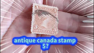 how much you can sell this antique canada stamp