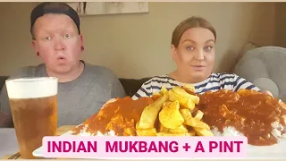 Homemade Indian curry mukbang ~ "aim you would be someone's special friend in prison"