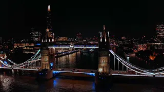 London in 8K UltraHD Video  -  Capital of England  -  Drone View (60FPS) [HDR]