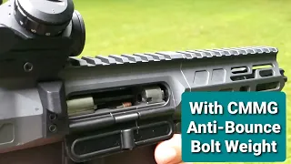 Testing the CMMG bolt weight to reduce bolt bounce