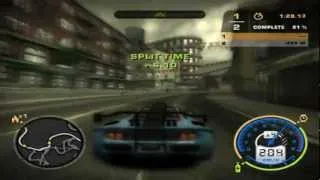 Nfs Most Wanted - McLaren F1 Elite vs Mercedes SL500 [HD]