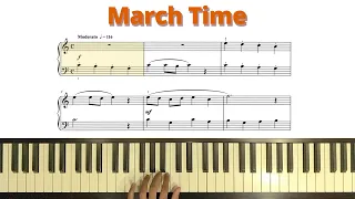 March Time by Wilhelm Moritz Vogel | Trinity Initial Pieces | Latest Syllabus