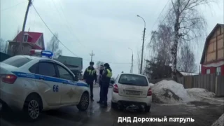 09.04.17. Выпуск 326. г. Воткинск. Задержание нетрезвого водителя Калины