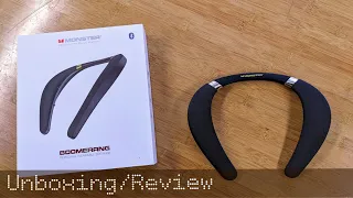 Monster Boomerang Neckband Speaker - Unboxing/Review