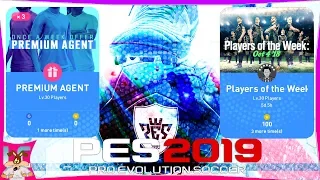 PES 2019 myClub #5 - Players Of The Week Agent Opening! (4K PS4 Pro)