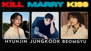 [kpop game] KISS, MARRY, KILL- KPOP IDOLS EDITION