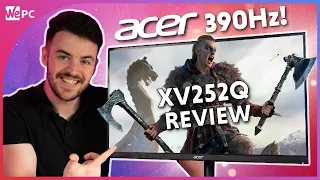 Acer Nitro XV252Q F Review - The Worlds First 390Hz Gaming Monitor!