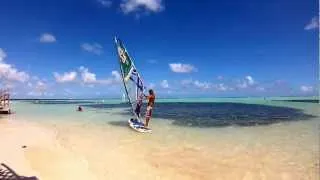 Caesar Finies Windsurf Pro Freestyle/Flowstyle Bonaire November 2012 GoPro3