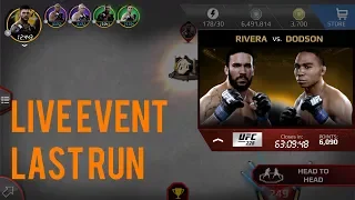 EA SPORTS UFC Mobile - UFC 228: Jimmie Rivera / John Dodson Live Event Last Run!