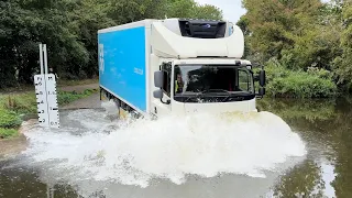 Oops! || Watery Gate Ford || Vehicles vs Flooded Ford compilation || #123