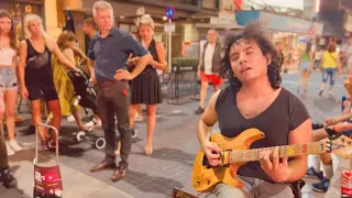 Arpeggios at the speed of light - Fluid Street Performance By Damian Salazar