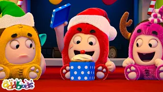 🎁 Pass The Christmas Parcel! 🎁| Baby Oddbods | Funny Comedy Cartoon Episodes for Kids