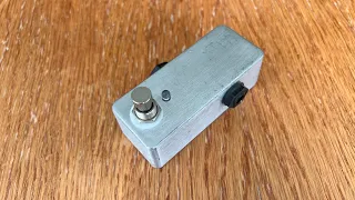 Nano no-control feedback pedal