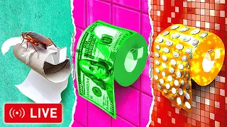 POOR vs RICH vs GIGA RICH || How to Be Rich in Squid Game by TeenVee