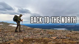 Backpacking in Lapland - no talking, just hiking under the midnight sun