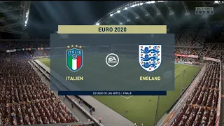 FIFA 21 - Italy vs England | Euro 2020 Final Gameplay