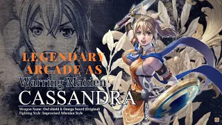 Soul Calibur VI legendary arcade as Cassandra