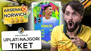 98+ U PACKU ILI STAVLJAM NOVCE NA NAJGORI TIKET NA SVIJETU! Apsolutni Kriminal #6 FIFA 21